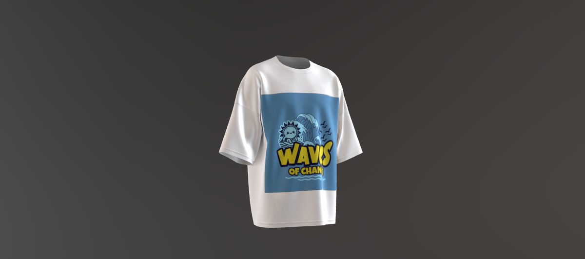Waves of Change Tee Shirt (Line 2)