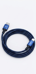 Braided USB-C to USB-C Fast Charge Data Cable