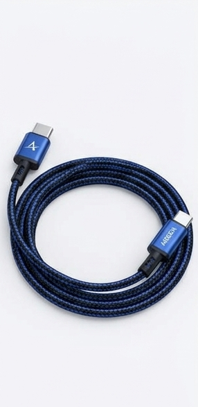 Braided USB-C to USB-C Fast Charge Data Cable